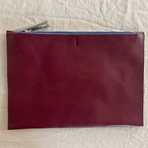 Behno Maroon Blue Pouch